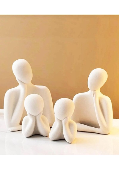 Bernami Mumluk Şamdanpinterest Dekoratif Biblo İki Çocuklu Aile Biblo Seti