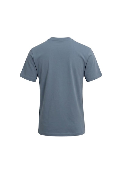 Uki Mavi Bisiklet Yaka Basic T-shirt