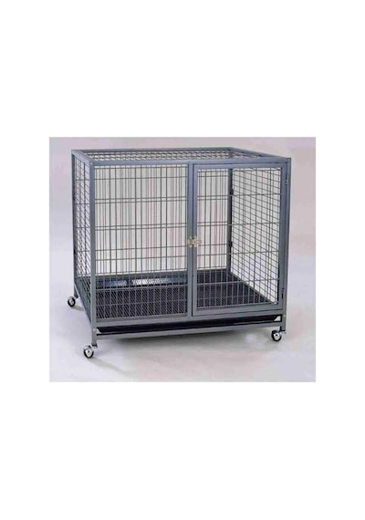 Dayang Köpek Kafesi Galveniz Teker 110x70x90