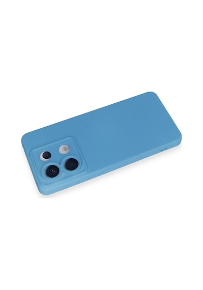 Newface - 423 - Xiaomi Redmi Note 13 Pro 5g Kılıf Nano İçi Kadife Silikon - Edntrend - - Mavi