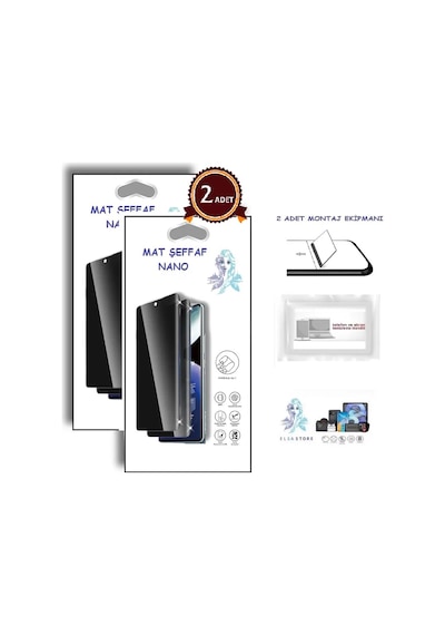 Oppo Realme Narzo 20a Nano Ekran Koruyucu 2 Adet Ultra İnce Esnek Nano Mat Hayalet 17901720