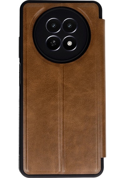 Ankaverse Realme 12 5g Kılıf Flip Cover - Taba