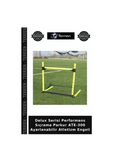 Delux Serisi Performans Sıçrama Parkur Ate-300 Ayarlanabilir Atletizm Engeli Çok Renkli