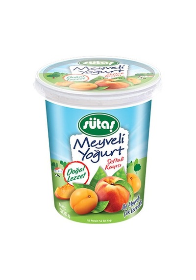 Şeftali Ve Kayısılı Yoğurt 500 G