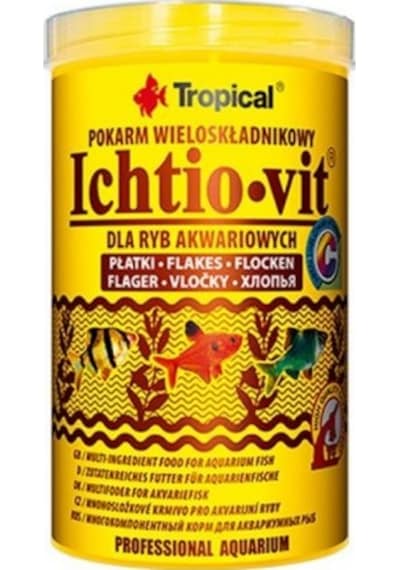Tropical Ichtio-Vit 250gr Kovadan Bölme Yem
