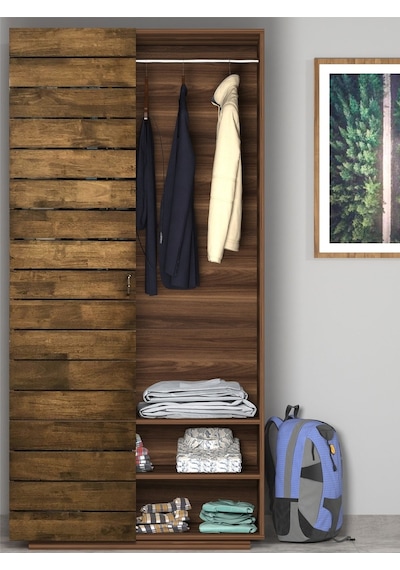 Rabi Mobilya Prestij Wood 2 Kapaklı Gardırop