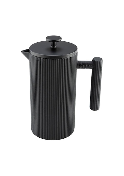 Linden Döküm Demlik French Press 800 Ml Siyah Siyah