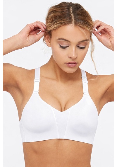Nike Rival Dri Fit High Support Sports Bra Kadın Yüksek Destekli Spor Sütyeni Beyaz Beyaz