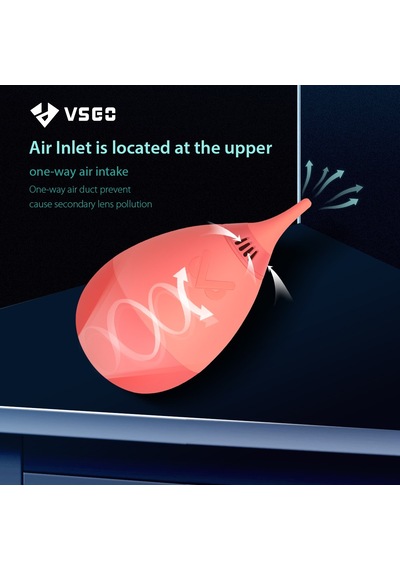 Vsgo Tumbler Kamera Hava Üfleyici / Air Blower Orange