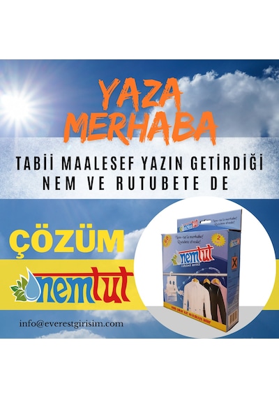 Kötü Koku Nem Rutubet Korozyona Karşı Etkili Paket 10 Kutu