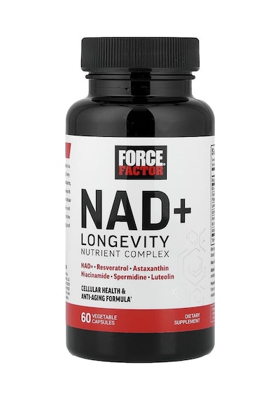 Force Factor, Nad+ Longevity Nutrient Complex, 60 Vegetable Capsules