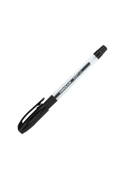 Pensan Tükenmez Kalem Soft Gel Siyah 0.7 Mm Çok Renkli