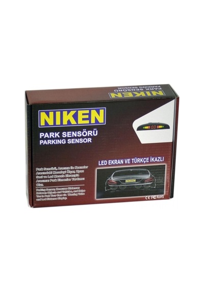 Niken Park Sensörü Led Ekranlı Türkçe Ikazlı Siyah