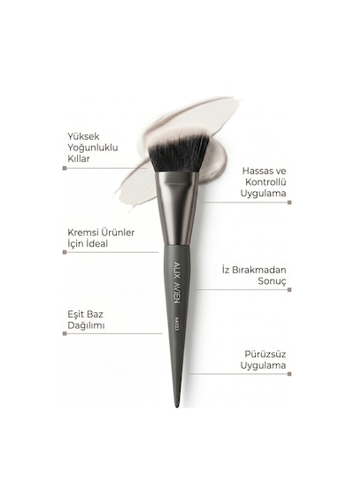 Krem Yapılı Fondöten Ve Baz Uygulama Fırçası - Flawless Base Brush