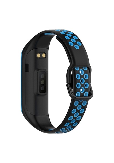 Adige Samsung Uyumlu Galaxy Fit 2 R220 Kordon Kayış Delikli Spor Silikon