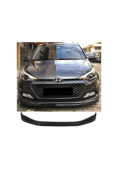 Hyundai İ20 Sport Ön Ek Karlık Abs Plastik Mat Siyah 2014 2015 2016 2017 2018 Karlık+bodykit+ek