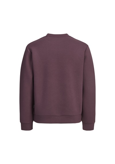 Jack & Jones Jcofusıon Scuba Sweat Crew Neck Sn Bordo
