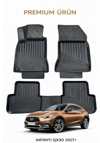 Infınıtı Qx30 2018 3d Oto Paspas Premium