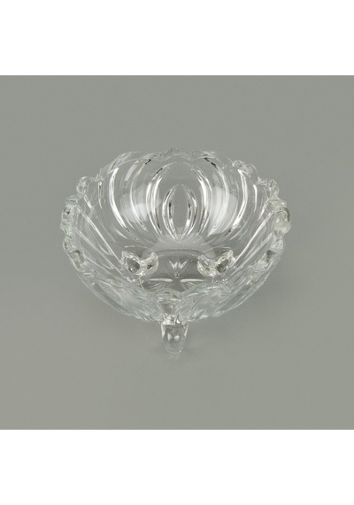 Glasss In Love 6'lı Cam Ayaklı Kase - Şeffaf - 190 Ml Renkli