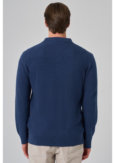 Morven Erkek İndigo Trend Polo Yaka Dynamic Fit Rahat Kesim Triko 26kc017008308 İndigo İndigo Morven Erkek İndigo Trend Polo Yaka Dynamic Fit Rahat Kesim Triko 26kc017008308 İndigo İndigo