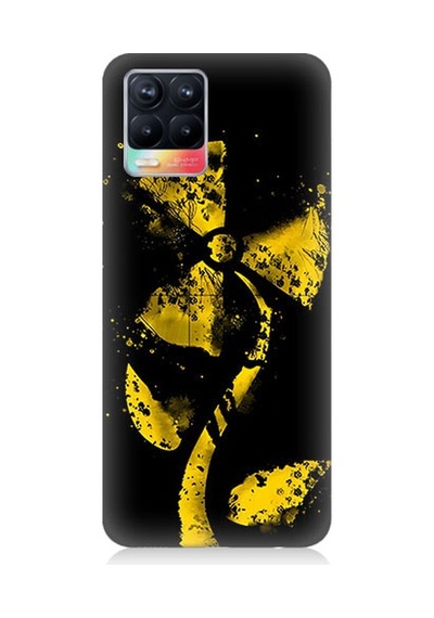 Realme 8 Uyumlu Rüzgar Gülü Desenli Silikon Kılıf