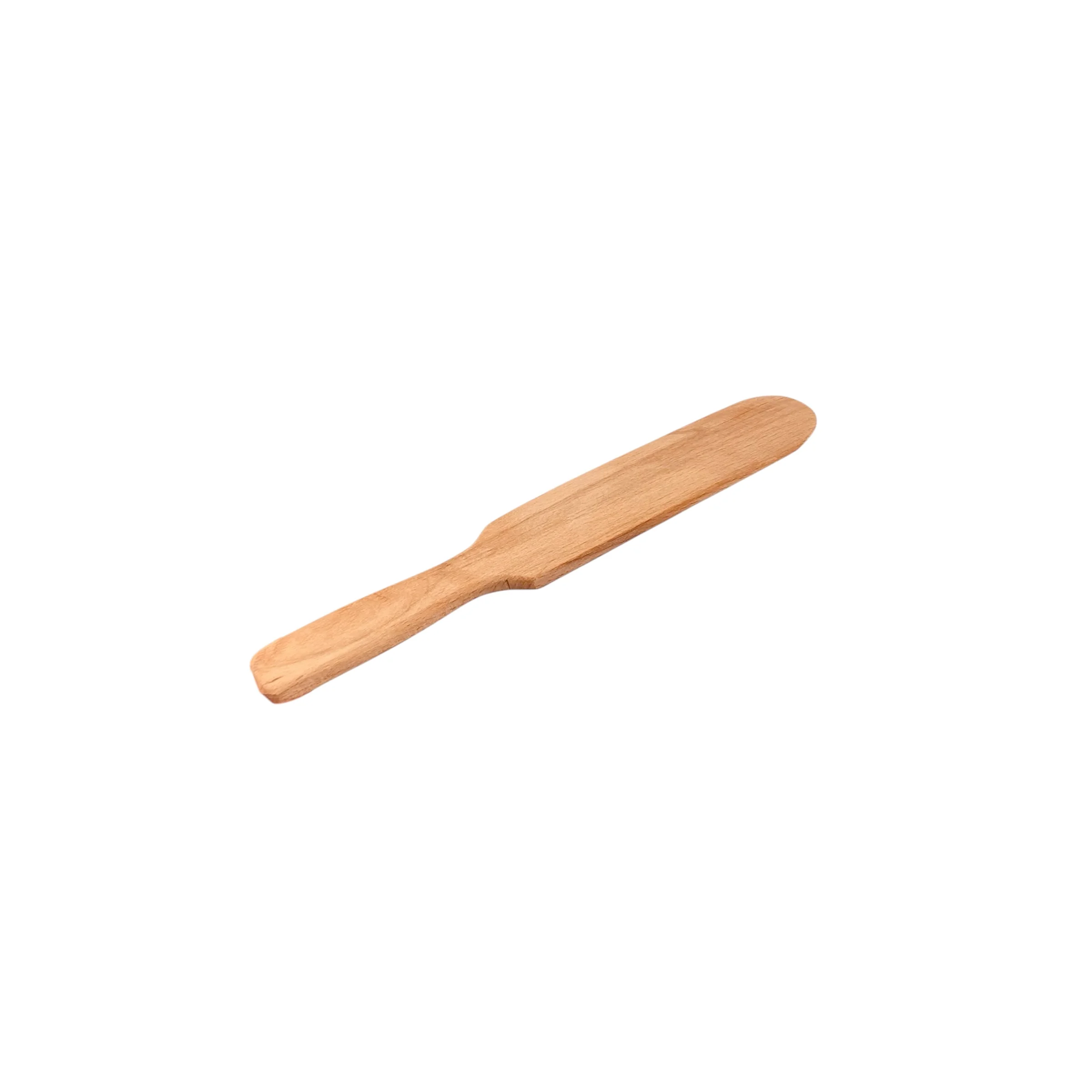 Ahşap Krep Spatulası Açık Kahverengi