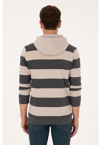 U.s. Polo Assn. Erkek Gri Sweatshirt 50316366-vr024 Grı