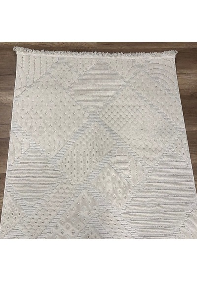 Hoom Rugs Mind 1119 Krem Modern İskandinav Kaymaz Taban Halı Krem