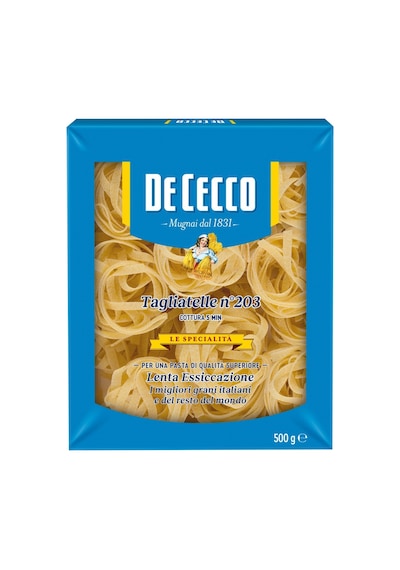 De Cecco Tagliatelle Makarna 500 G - İnce Ve Leziz İtalyan Makarnası 5'li Avantaj Paketi - 5 Ad Tarı
