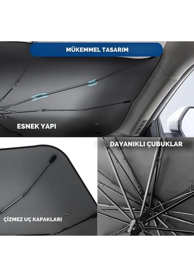 Fiat Fiorino, Citroen Berlingo, Renault Kangoo, Ford Courier, Vw Caddy Uyumlu Oto Şemsiye Diğer 72479103