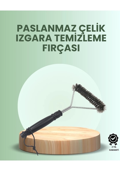 Hubrendy Kargo Barbekü Ve Mangal İçin Tel Izgara Temizleyici Fırça