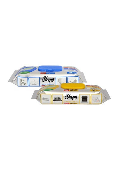 Easy Clean Süper Yağ Çözücü&kireç Sökücü Havlu Karma Paket 6x30 180 Yaprak Diğer