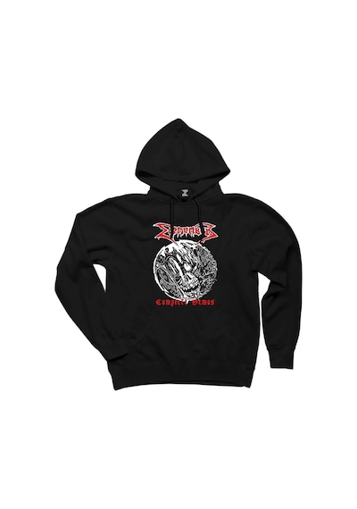 Dismember Complete Demos Siyah Kapşonlu Sweatshirt Hoodie Siyah