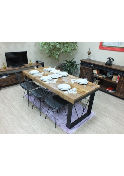 Ntconcept Ntconcept Doğal Ağaç Yemek Masası (279836306)