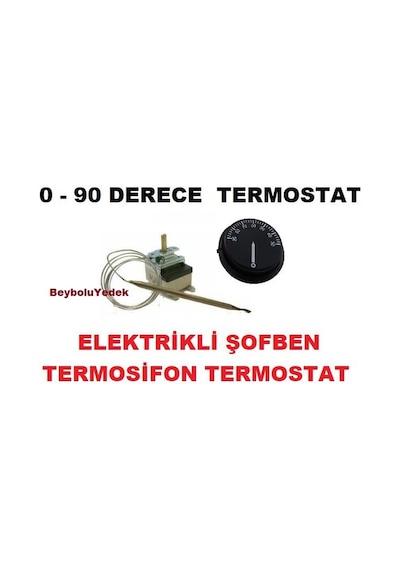 Arçelik Uyumlu Termosifon Termostat 0 - 90 Derece  Şofben Otomatiği