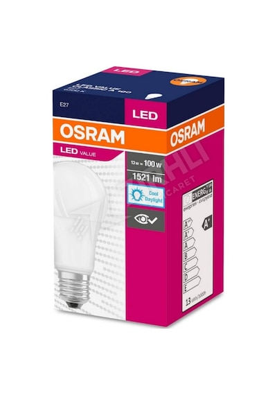 4 Adet Osram Led Value Cl A 100 13w/865 E27 Beyaz Işık