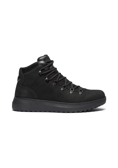 Timberland Hudson Road Mıd Lace Up Waterproof Chukk Siyah Nubuk Ayakkabı-10184 Siyah