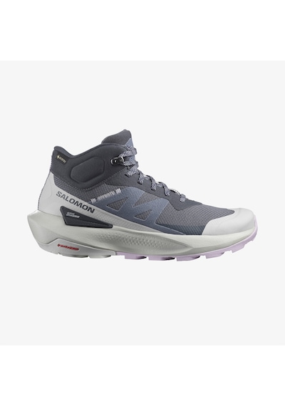 Salomon Elixir Activ Mid Gore-tex Kadın Gri Bot Düz L47457400 Gri