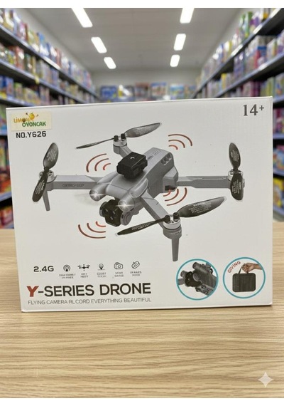 Kumandalı Hd Wifi Kameralı 100 Mt Menzilli Katlanır Çantalı Drone Seti