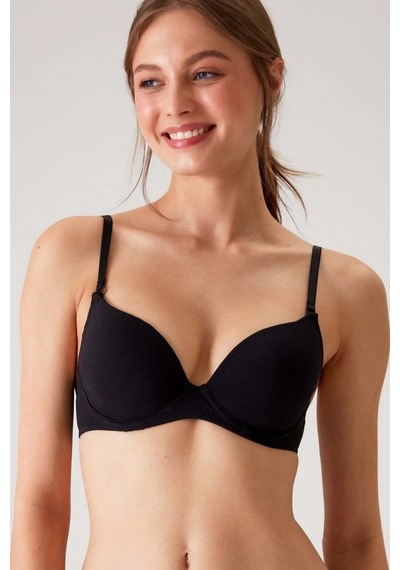 Pierre Cardin Rome Soft Push Up / Yarı Destekli Tak-çıkar Askılı Pamuklu Sütyen Ten 6401 Ten