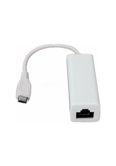 Mikro Usb 2.0 5p - Rj45 Networks Lan Ethernet Kablo Dönüştürücü Tablet Pc İçin