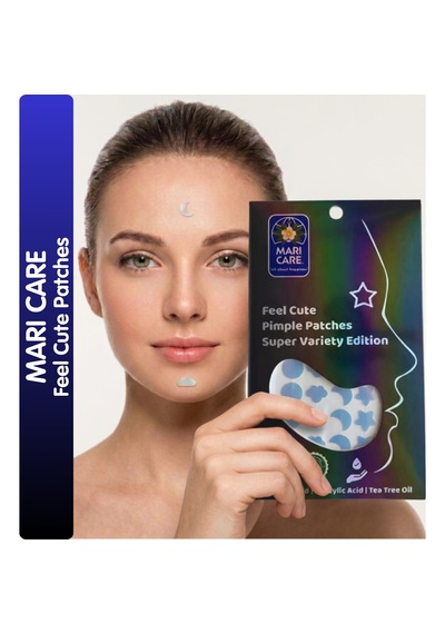 Mari Care Feel Cute Pimple Patches Super Variety Edition 24 Adet Hologram