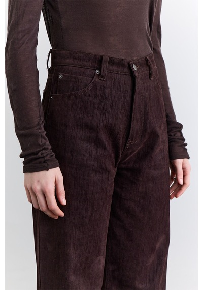Manuka Studıo Denim Pantolon Kahverengi Aw25pnt00016-122 Kahverengi