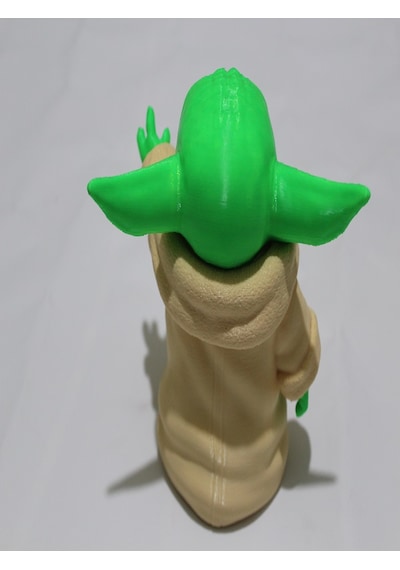 3d Baby Yoda Oyuncak Figürü