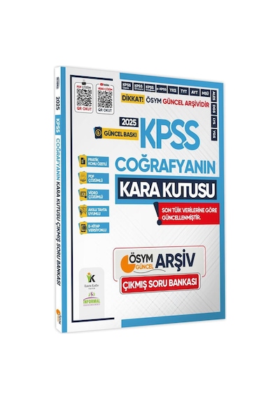 2025 Kpss Karakutu Genel Kültür 5li Altın Set Ösym Çıkmış Soru Bankası Konu Özetli Video/pdf Çözümlü