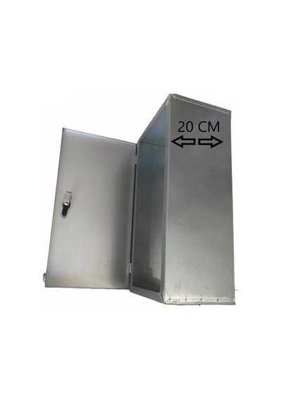 Galvaniz 50x54x20 Cm Sac Dolap ( Selenoid Vana Dolabı)