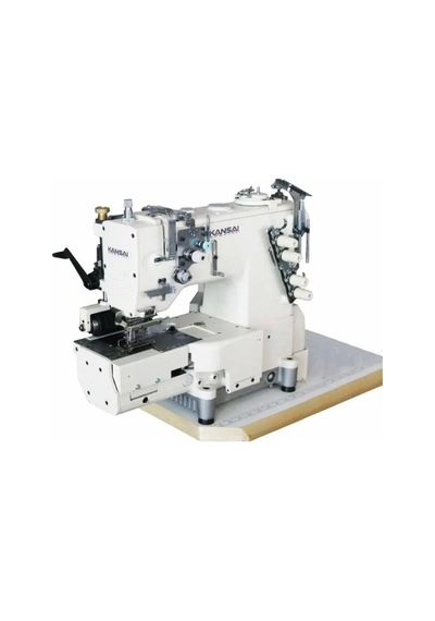 Kansai FBX-1104-P 4 İğne Transportlu Zincir Dikiş Kemer Makinesi