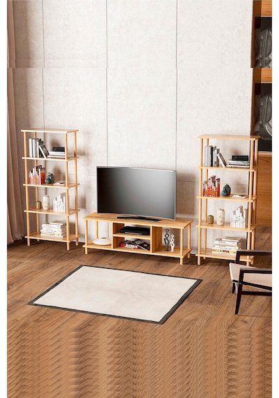 Tv Ünitesi 2 Kitaplıklı Atlantikçam Tv Ünitesi 2 Kitaplıklı Atlantikçam