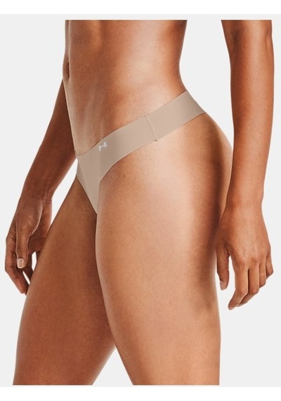 Under Armour Kadın UA Pure Stretch Tanga 3'lü Paket  1325615-004 Çok Renkli