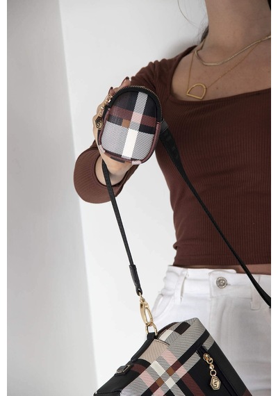 Silver Polo Kadın Çapraz Çanta 1038 Siyah